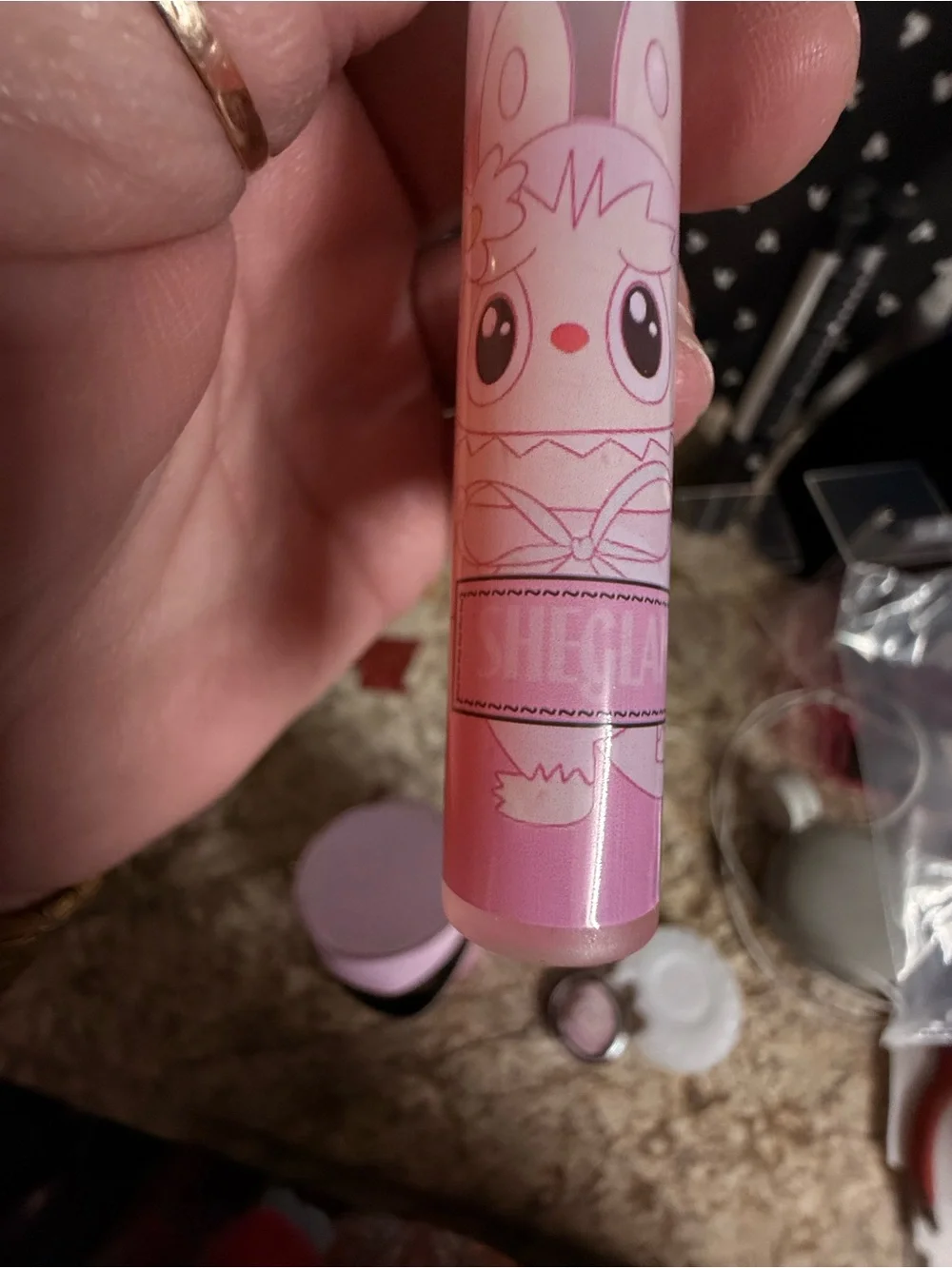 Labubu delightful pink